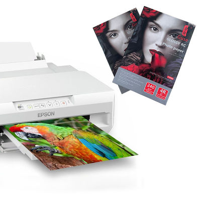 100 livello della carta da stampa della foto dello strato 3R 200g lucido per le stampanti a getto di inchiostro lucide
